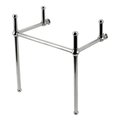 Kingston Brass Brass Console Sink Legs, Polished Nickel VBH281833PN